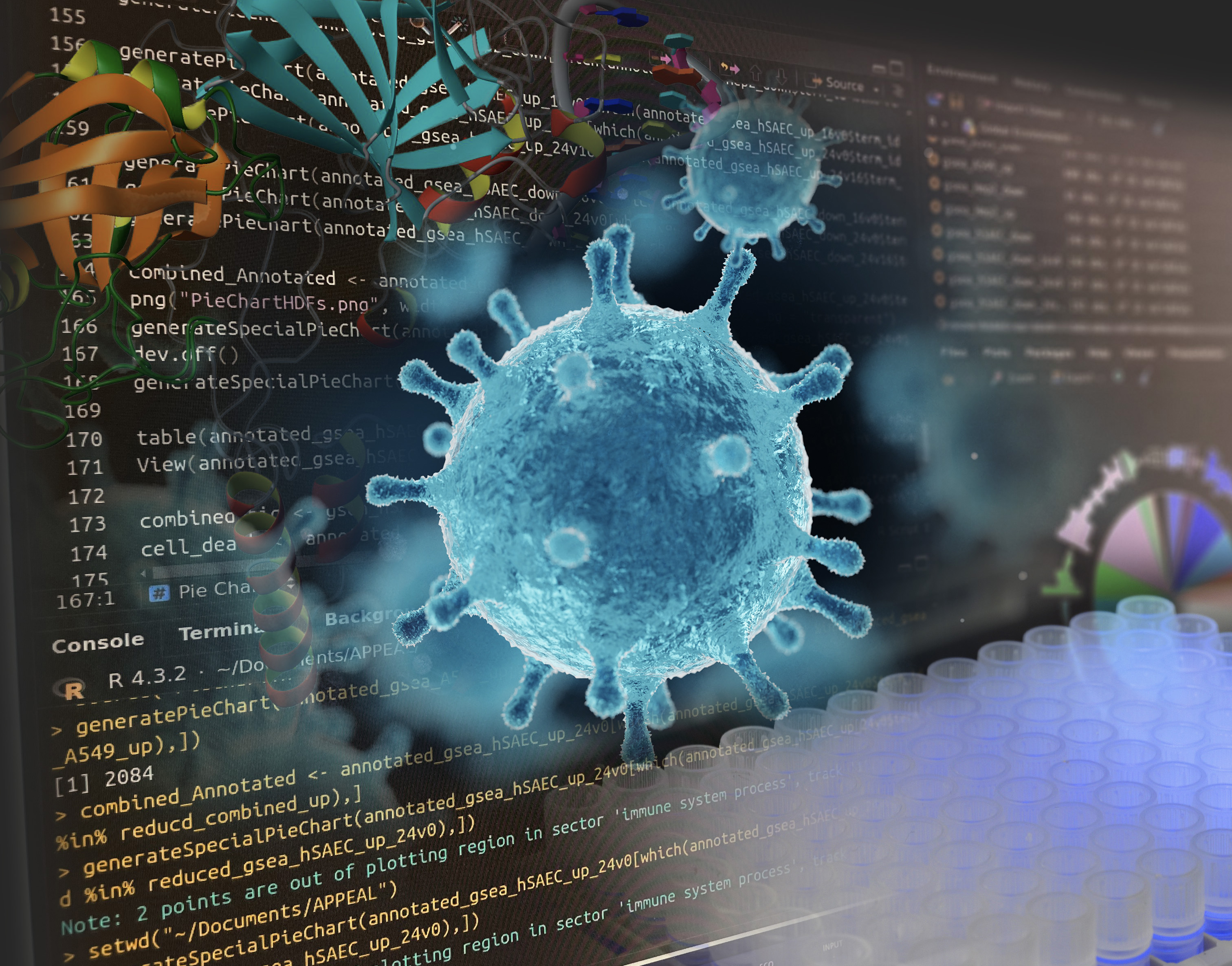 computer aided anti-viral compound identification